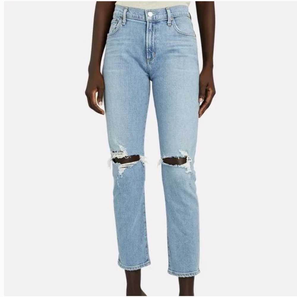 NWT AGOLDE Toni Jean in Pristine